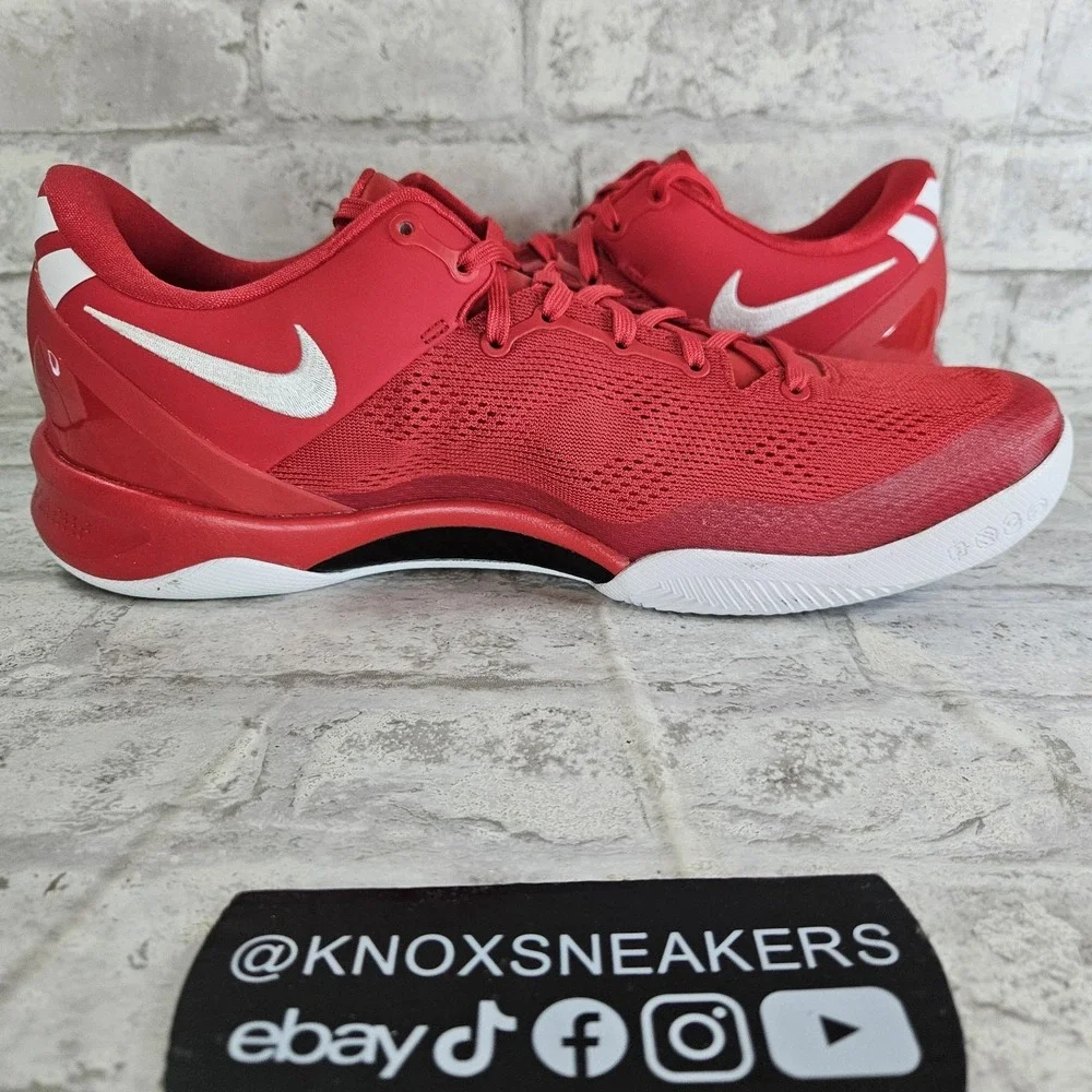 Nike Kobe 8 Protro University Red White Basketball HF9550 600 Men's Size 12